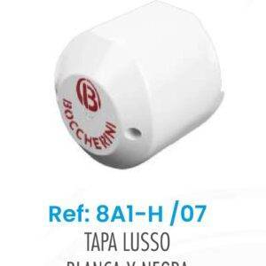 TAPA LUSSO BLANCA NEGRA